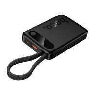 Повербанк портативний акумулятор Power Bank Hoco J171 Edge 22.5W 10000 mAh Black