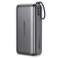 Повербанк портативний акумулятор Power bank ACEFAST M34 PD fast charging 45W 20000 mAh Grey