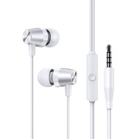 Дротові навушники USAMS EP-42 In-ear Earphone 3.5mm White