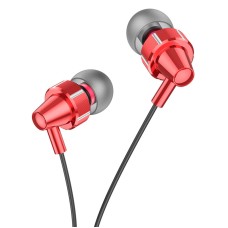 Дротові навушники HOCO M90 Delight wired digital earphone with microphone 3.5mm Red