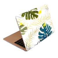 Чохол накладка HardShell Case для MacBook New Pro 13" 2016-2022 M1,M2 Print Матовий Monstera