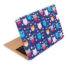 Чохол накладка HardShell Case для MacBook Pro Retina 13" ( 2012-2015) Print Матовий Owl