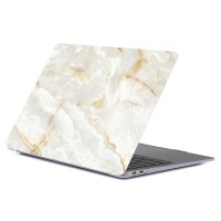 Чохол накладка HardShell Case для MacBook New Pro 13" 2016-2022 M1,M2 Print Матовий Beige Marble