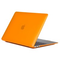 Чохол накладка HardShell Case для MacBook New Air 13" (2018/2019/2020 M1) Глянцевий Orange