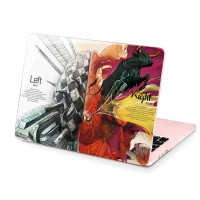 Чохол накладка HardShell Case для MacBook New Pro 13" 2016-2022 M1,M2 Print Матовий Einstein2