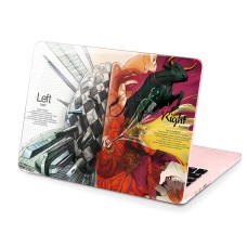 Чохол накладка HardShell Case для MacBook New Air 13" (2018/2019/2020 M1) Print Матовий Einstein2