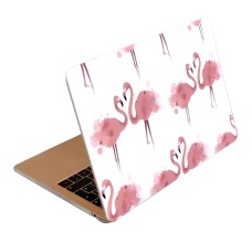 Чохол накладка HardShell Case для MacBook Pro Retina 13" ( 2012-2015) Print Матовий flamingo