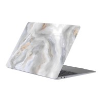 Чохол накладка HardShell Case для MacBook Air 13" (2008-2017) picture marble gray
