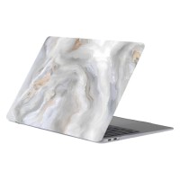Чохол накладка HardShell Case для MacBook Pro Retina 13" ( 2012-2015) Print Матовий Marble Gray
