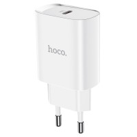 Мережевий зарядний пристрій HOCO N14 Smart single port 20W White