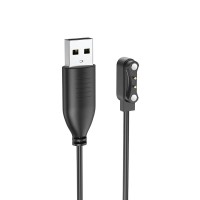 USB кабель Hoco Y5 / Y6 / Y7 / Y8 Smart sports watch charging cable Black