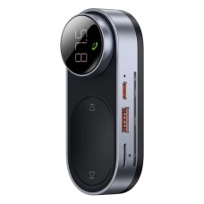FM - трансмітер Baseus Solar Car Wireless MP3 Player Black (CDMP000001)