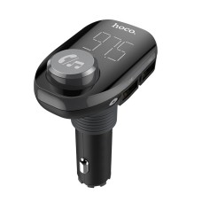 FM - трансмітер HOCO E45 Happy route Bluetooth Black