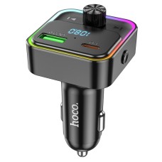 FM - трансмітер HOCO E81 Fantasy USB-Type-C PD30W+QC3.0 Black