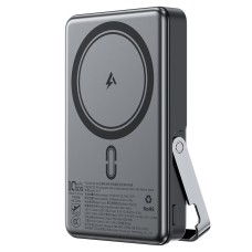 Повербанк портативний акумулятор Power bank Acefast M17 fast charging MagSafe магнітний 22.5W 10000 mAh Black