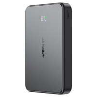 Повербанк портативний акумулятор Power bank Acefast M31 fast charging MagSafe магнітний 22.5W 10000 mAh Black