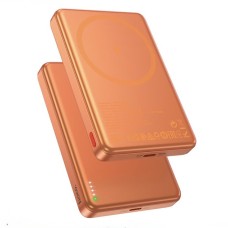 Повербанк портативний акумулятор Power bank Hoco Q26A Joy MagSafe магнітний 20W 10000 mAh Orange