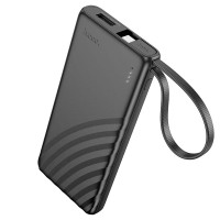 Повербанк портативний акумулятор Power bank HOCO J129 Nature (Type-C) 5000 mAh Black
