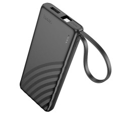 Повербанк портативний акумулятор Power bank HOCO J129 Nature (Type-C) 5000 mAh Black