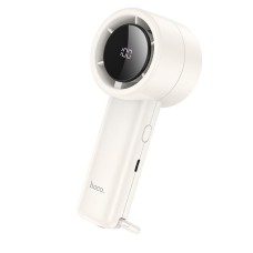 Портативний міні вентилятор Hoco HX63 Fashion High-speed Handheld Fan White