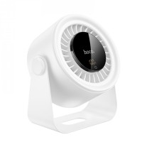 Портативний міні вентилятор Hoco HX66 Desktop Circulating Fan White