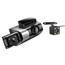 Відеореєстратор HOCO DI64 World three-screen simultaneous display 720p Wi-Fi Black