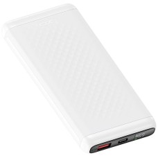 Повербанк портативний акумулятор Power bank XO PB308 USB-C 20W/USB-A 22.5W 10000 mAh White