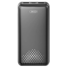 Повербанк портативний акумулятор Power bank XO PB313 Light display 20000 mAh Black