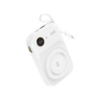 Повербанк портативний акумулятор Power bank XO PR270 MagSafe магнітний 20W 10000 mAh White