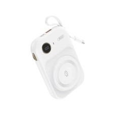 Повербанк портативний акумулятор Power bank XO PR270 MagSafe магнітний 20W 10000 mAh White