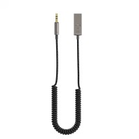 Автомобільний Bluetooth адаптер WiWU YP04 USB to AUX (BT) Black