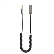 Автомобільний Bluetooth адаптер WiWU YP04 USB to AUX (BT) Black