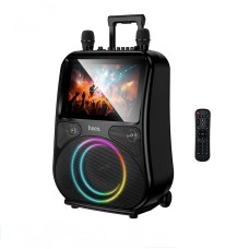 Портативна колонка Bluetooth HOCO DS71 RGB outdoor karaoke 60W Black