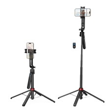 Монопод-трипод HOCO DYY04 Star smart face tracking AI gimbal 1.8m Black