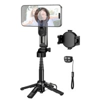 Монопод-трипод HOCO K27 Pro Magic portable mini live broadcast stand 0.48m Black