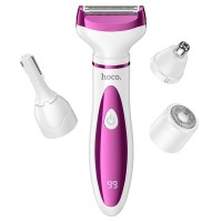 Тример-шейвер Hoco HP80 4в1 ladies trimmer and shaver Rose-red