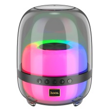 Портативна колонка Bluetooth Hoco BS58 Crystal colorful luminous BT speaker 10W black