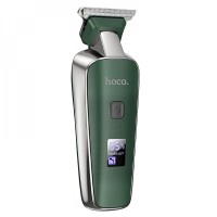 Машинка для стрижки волосся Hoco HP23 Diamond engraving electric Hair clipper Green