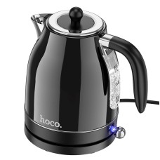 Електрочайник Hoco HE10 retro electric kettle 1.7L 1850-2200W Black