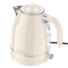 Електрочайник Hoco HE10 retro electric kettle 1.7L 1850-2200W Milky white