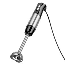Ручний блендер HOCO HE31 6-in-1 handheld blender 1000W 5 mode 500+600ml cap Silver