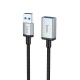 Кабель HOCO US10 USB male to USB female USB3.0 excellent speed extension cable 0.5m 5Gbps OTG