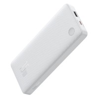 Повербанк портативний акумулятор Power Bank Baseus Airpow Lite 15W 10000 mAh White P10067500213-00