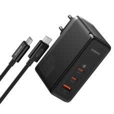 Мережевий зарядний пристрій Baseus GaN5 Pro Digital Fast Charger Type-C cable 160W Black P10110825113-00