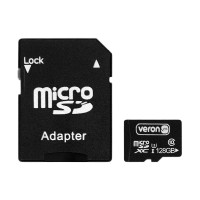 Карта пам'яті Veron microSDXC (UHS-3) class 10 with adapter 128GB