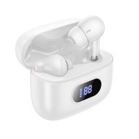 Бездротові Bluetooth навушники HOCO EQ2 Plus Thought true wireless headset BT 5.4 White