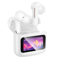 Бездротові Bluetooth навушники HOCO EQ14 Cool color true бездротовий headset with touch screen BT 5.3 White
