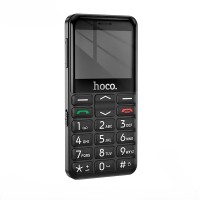 Мобільний телефон HOCO 1385 Dual SIM easy Mobile Phone with Camera and Assistance Button Black