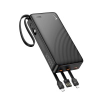 Повербанк портативний акумулятор Power bank Hoco J146A Night tide 20000 mAh Black
