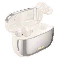 Бездротові Bluetooth навушники HOCO EQ20 Rhyme true wireless ANC+ENC noise reduction headset BT 5.4 Milky white